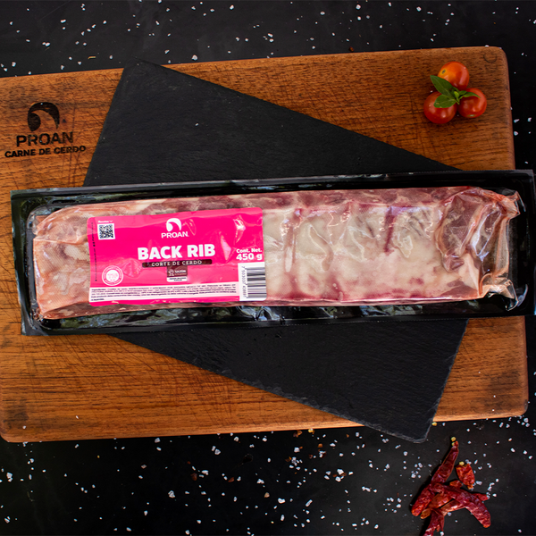 Ponle sabor a tus reuniones con nuestra costilla de cerdo back rib