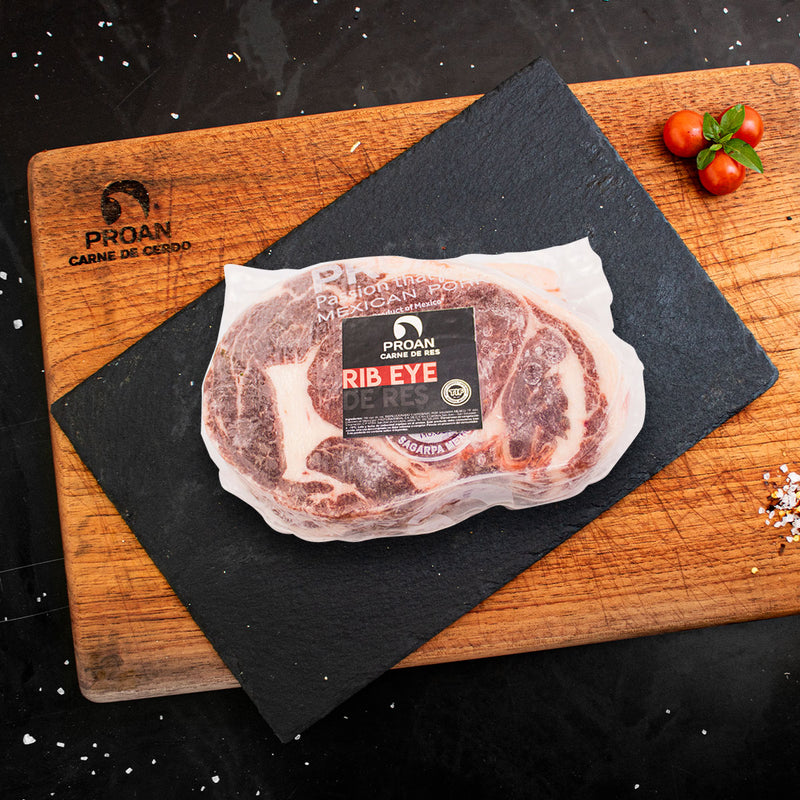 Corte rib eye de res