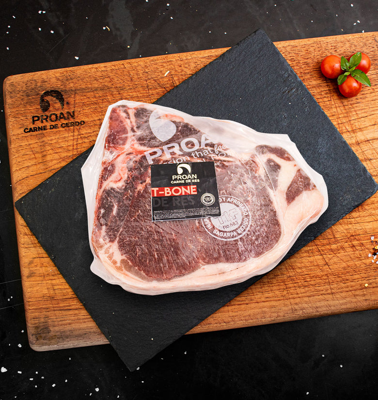 Corte T bone de res, sabor y textura para tus asados